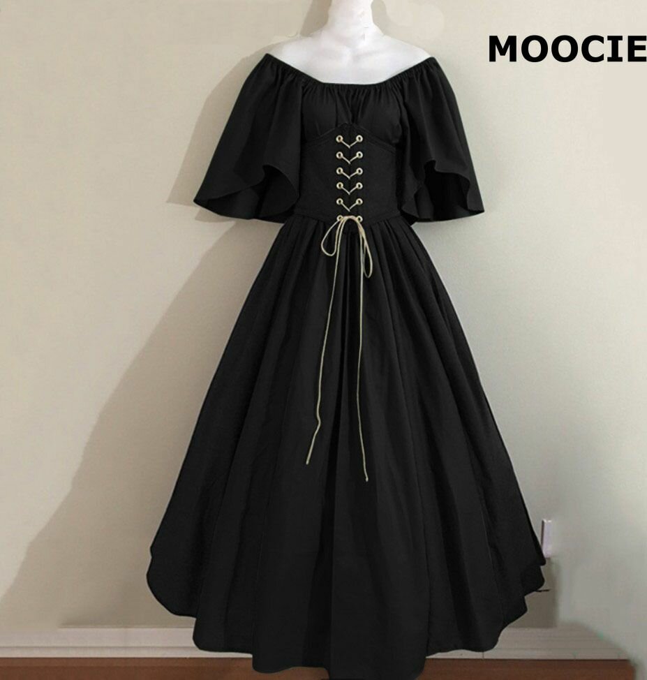 Платье MOOCIE, размер L, черный, Черный