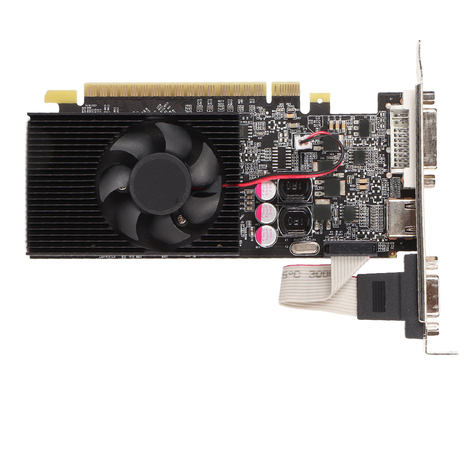 GT730 2GB GDDR3 64bit Graphics Card Support DVI I VGA HD Multimedia Interface Gaming with Cooling Fan