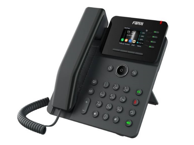 Телефон IP Fanvil V61W черный
