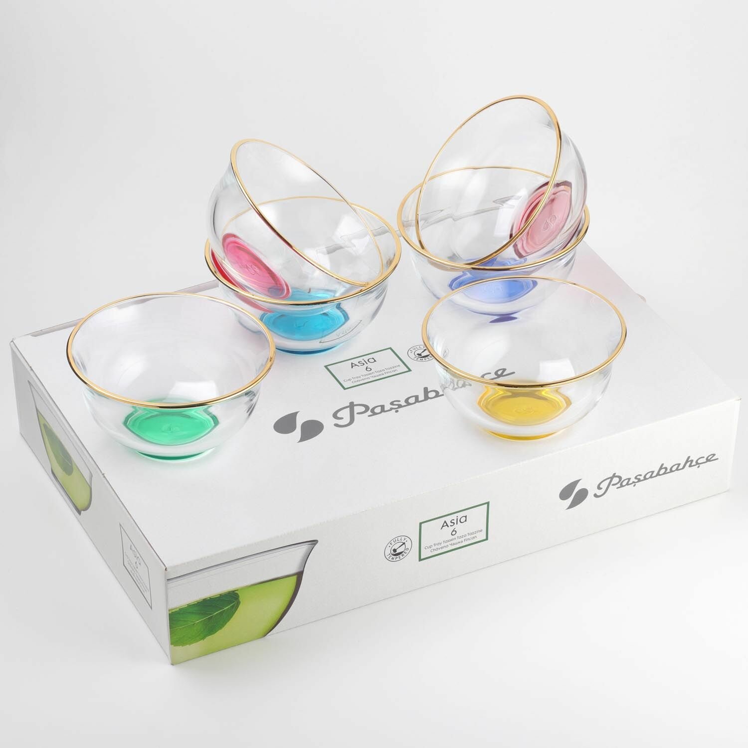 Радуга+А1 Азия-Набор 6 салатника d11см п/у — фото 1