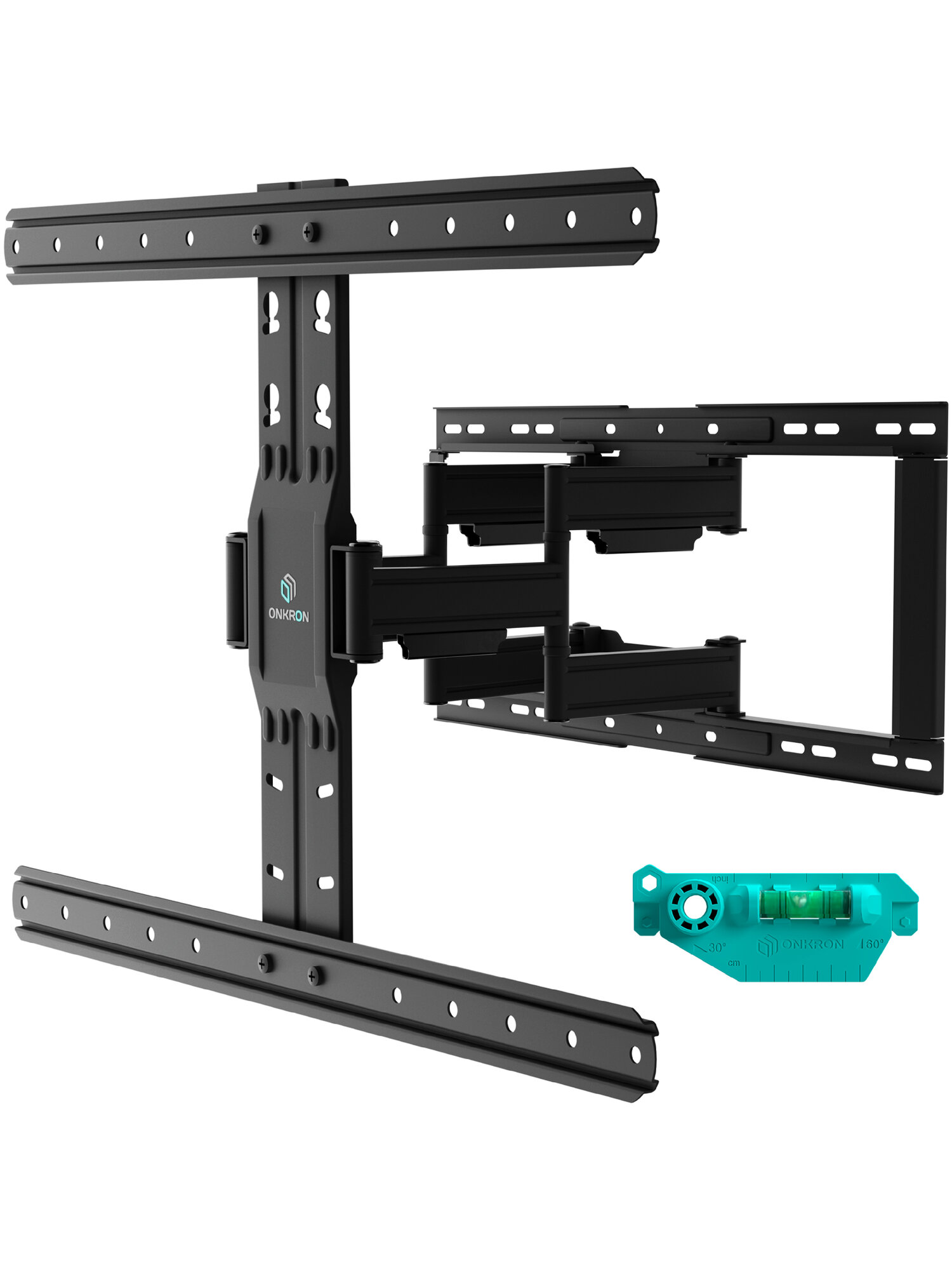 Кронштейн для телевизора 32"-90" ONKRON SM6L настенный, наклонно-поворотный, до 50 кг, черный