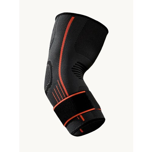 Налокотник спортивный / Бандаж на локоть / Бандаж локтевого сустава, Черный, 2XL/3XL, 1 шт