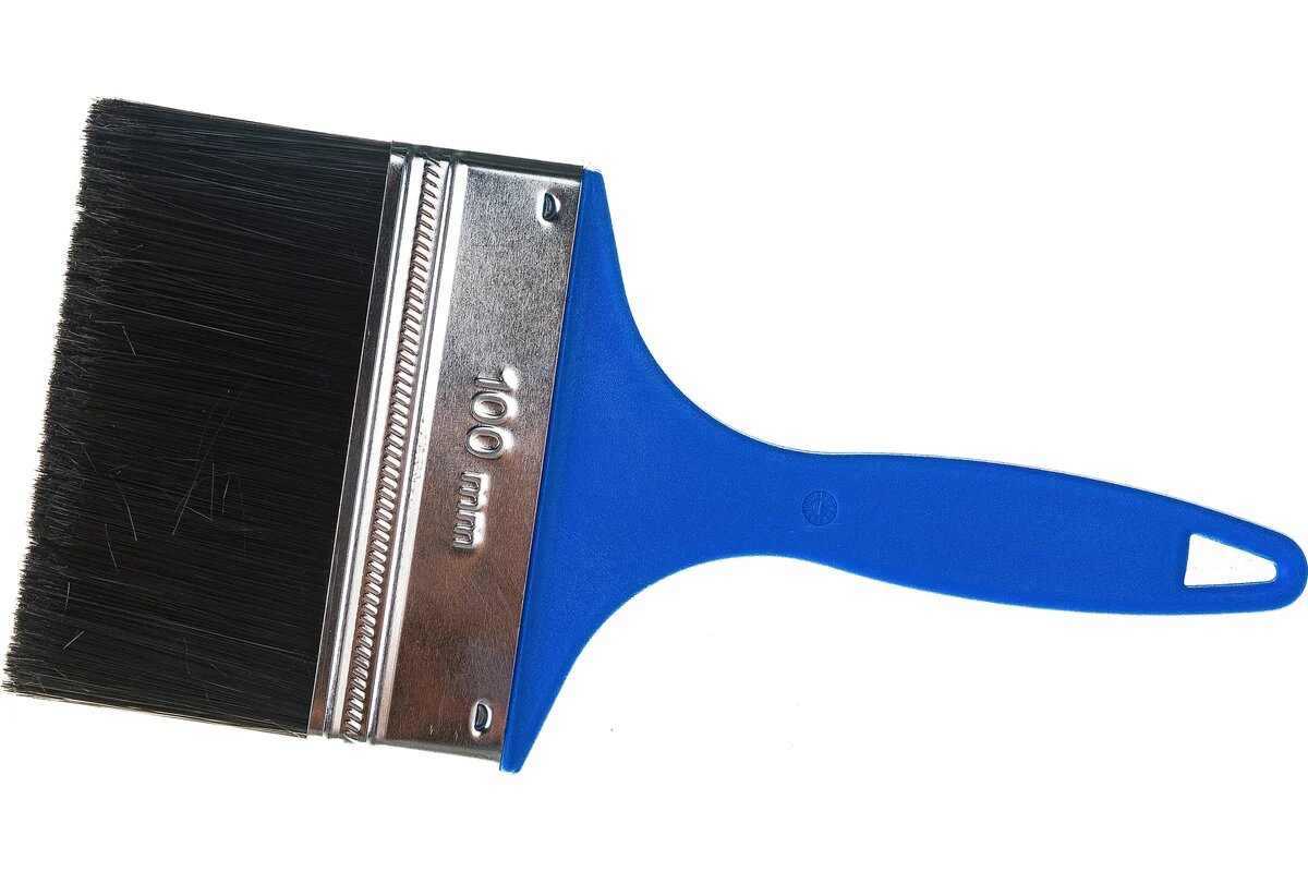 Кисть плоская торцовая Anza Go синтетическая щетина 100 мм 106190