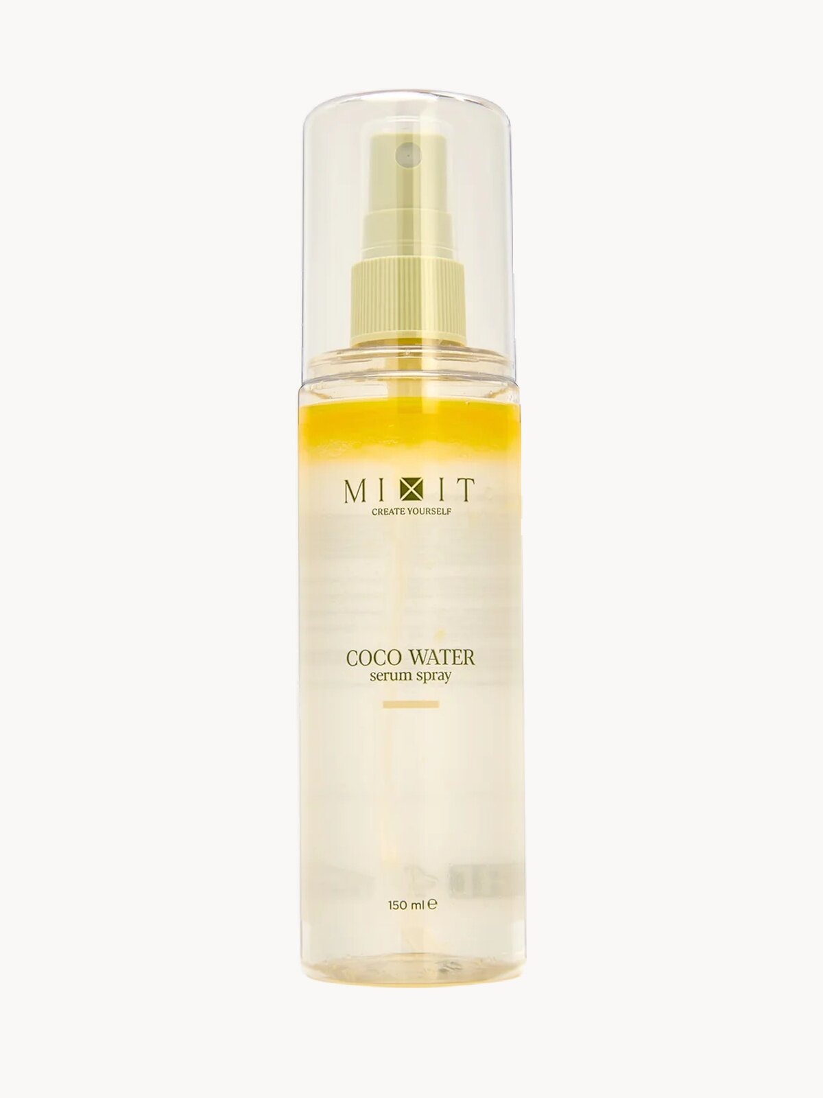 MIXIT Спрей - сыворотка для лица увлажняющая питательная с кокосовой водой , 150 мл