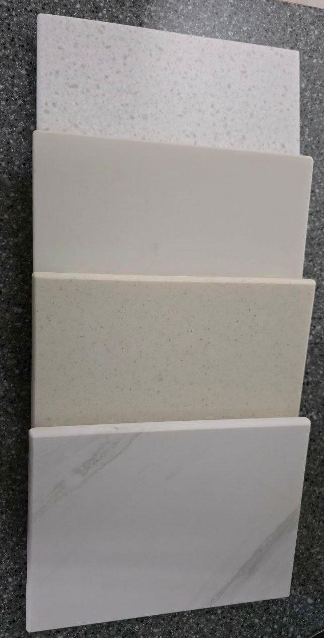 Разделочная доска из искусственного акрилового камня, белый цвет, мраморная текстура, прямоугольной формы,