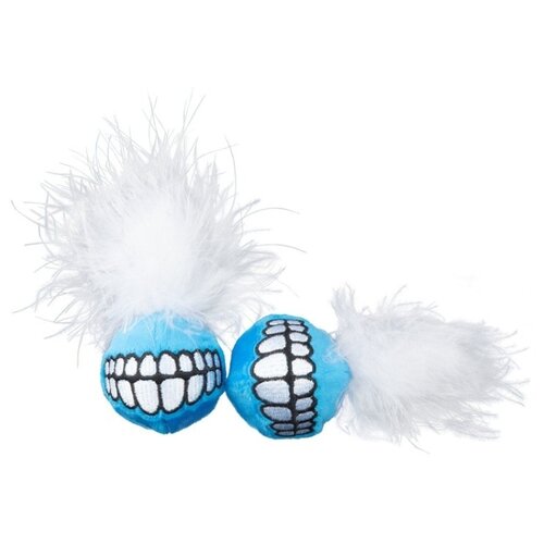 фото Набор игрушек для кошек rogz catnip plush grinz blue