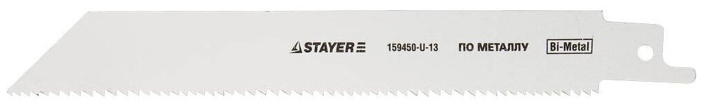 STAYER L-130 1500, Bi-Met, S922VF, полотно к сабельной электроножовке (159450-U-13)