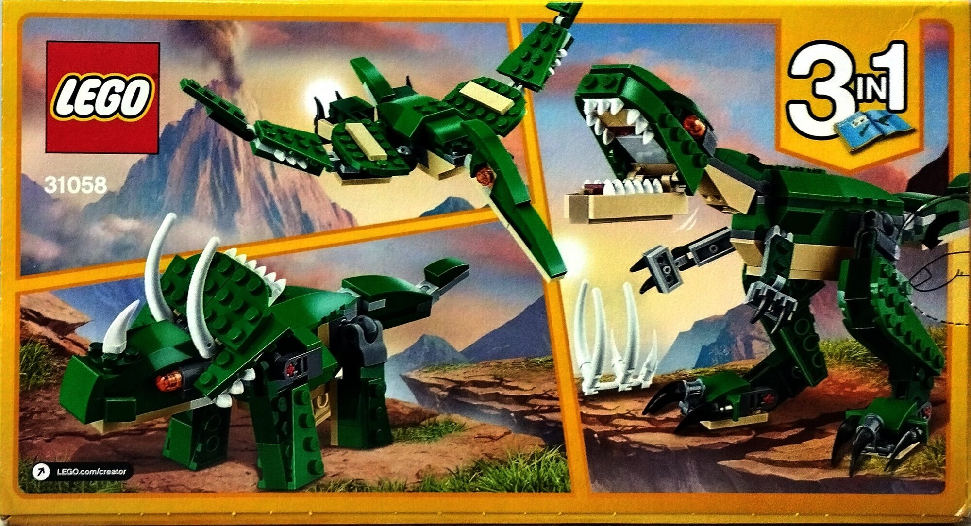 LEGO Creator Грозный динозавр - фото №11