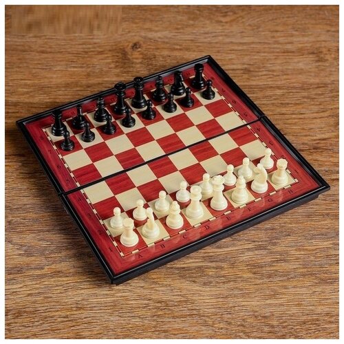 Шахматы Ламберт, магнитные, 19 х 19 см (1 шт.) sui шахматы магнитные доска 19 5 х 19 5 см черно белые