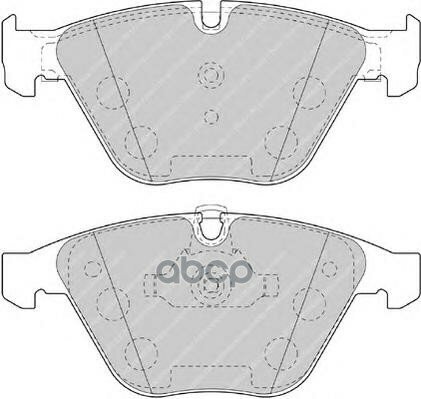 Fdb4191_колодки Дисковые Передние! Bmw E90/E91/E92/E93 06> Ferodo арт. FDB4191