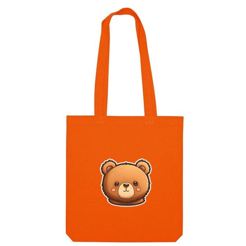 фото Сумка шоппер us basic, оранжевый