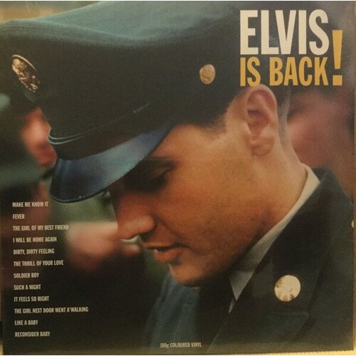 Рок FAT Presley, Elvis, Elvis Is Back! (YELLOW Vinyl) (180 Gram Yellow Vinyl)