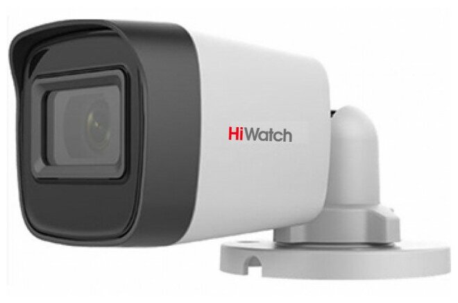 Камера видеонаблюдения аналоговая HiWatch DS-T500 (С) (3.6 mm) 3.6-3.6мм HD-CVI HD-TVI цветная корп.:белый
