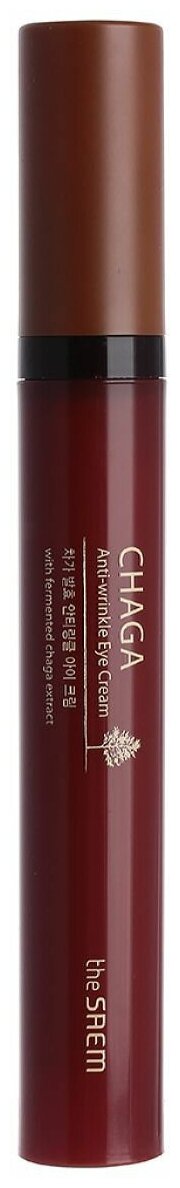 Крем для области вокруг глаз антивозрастной The Saem Chaga Anti-Wrinkle Eye Cream 20 мл