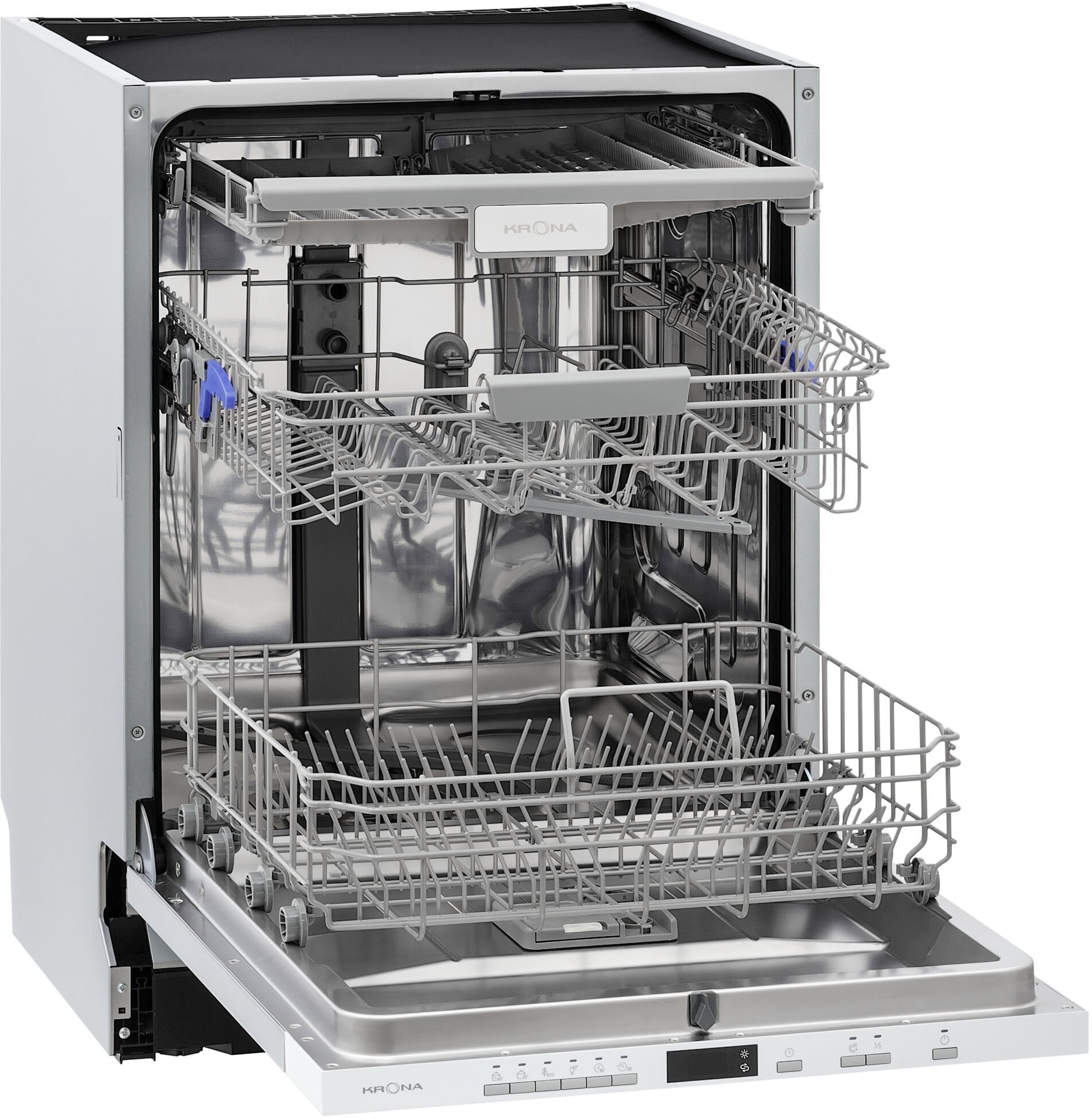 Встраиваемая посудомоечная машина Krona WESPA 60 BI - фотография № 2