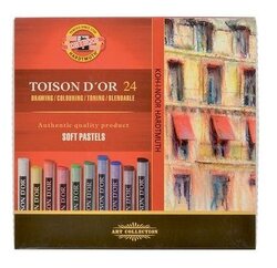 KOH-I-NOOR Пастель сухая Toison D'or 24 цвета