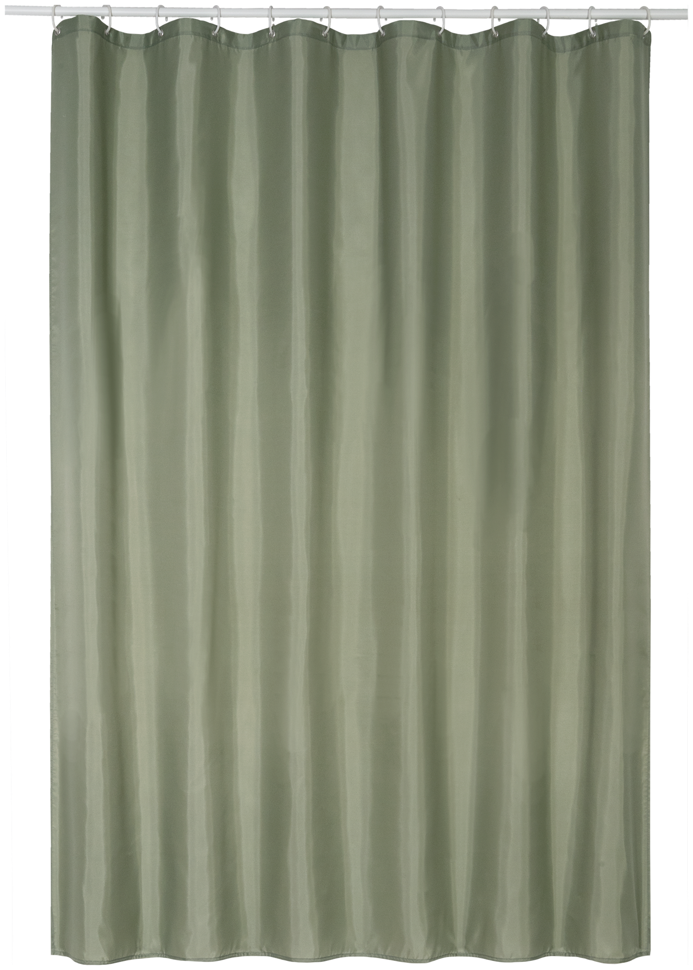 Штора для ванной Лесной массив 180x200 см полиэстер цвет зеленый