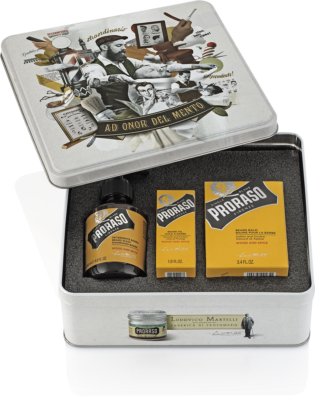 Proraso Wood and Spice Set - Набор для ухода за бородой — купить в интернет-магазине по низкой цене на Яндекс Маркете