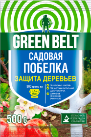 Побелка садовая Green Belt (Грин Бэлт) 500гр - 5 шт. защита для деревьев от инфекций и вредителей - фотография № 3