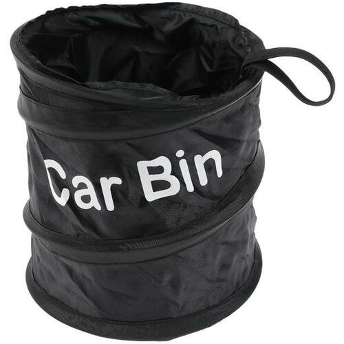 Складное ведро под мусор в салон автомобиля 4 л черный 747₽