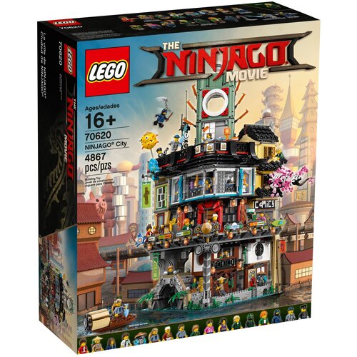 Конструктор LEGO The Ninjago Movie 70620 Ниндзяго-сити, 4867 дет. конструктор lego ninjago 5004394 movie maker 46 дет