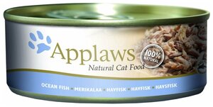Влажный корм для кошек Applaws с океанической рыбой (кусочки в соусе)