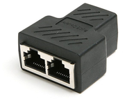 Разветвитель для интернет кабеля на 2 RJ45 8P8C VCOM FTP 5e LAN