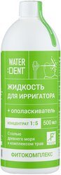 Waterdent Ополаскиватель Фитокомплекс без фтора + жидкость для ирригатора, 500 мл