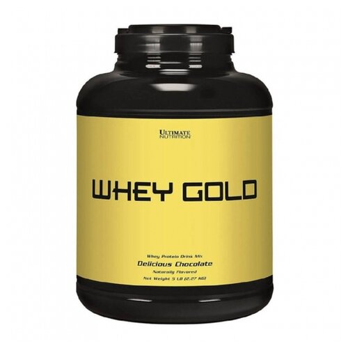 Ultimate Nutrition Whey Gold 2270 г (ваниль) протеин ultimate nutrition syntho gold 2270 гр восхитительная ваниль