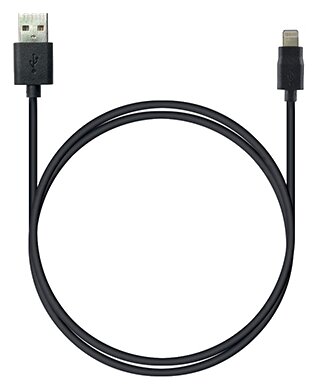 Robiton Кабель USB - Lightning 1м Robiton Charge&Sync Black (P7)