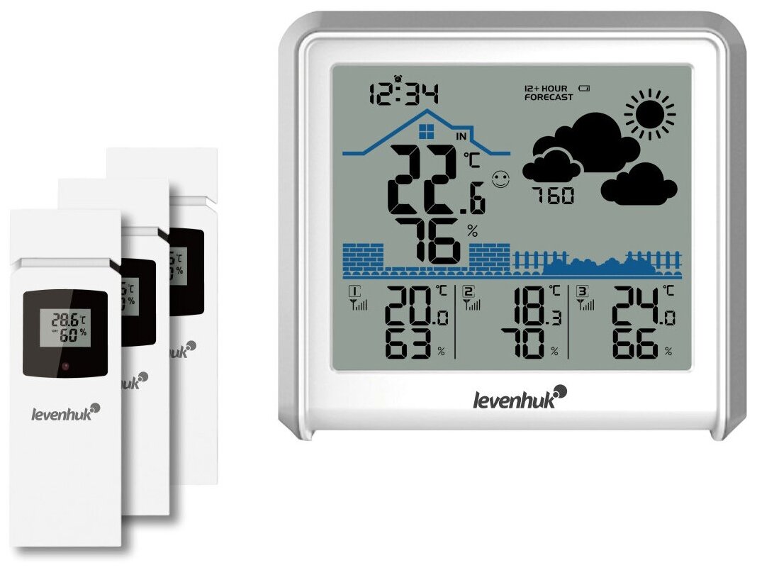 Метеостанция Levenhuk (Левенгук) Wezzer PLUS LP50
