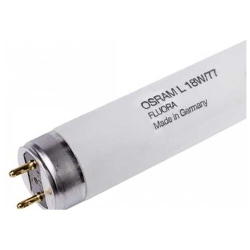 Люминесцентная лампа Osram L 18/77 G13 d26x590 аквариум, оранжерея - лампа для растений, теплиц 4050300004235