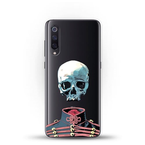 фото Силиконовый чехол череп на xiaomi mi 9 andy & paul
