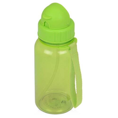 фото Бутылка для воды со складной соломинкой «kidz» 500 мл, зеленое яблоко oasis