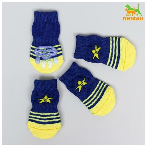 Носки нескользящие Звезда M 34 75 см набор 4 шт 600₽