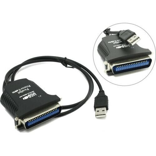 Кабель USB 2.0 -> LPT Orient ULB-201N кабель espada usb lpt eusblpt80 0 8 м черный