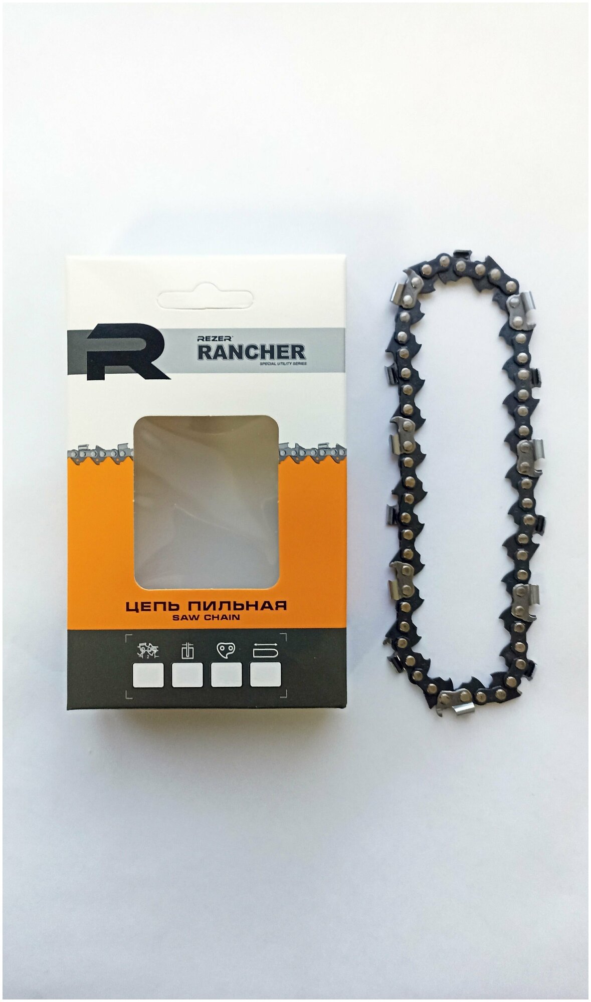 Цепь Rancher ap-6-1,1 -28зв, Rezer шина 4"(13 см), для аккумуляторной мини- пилы