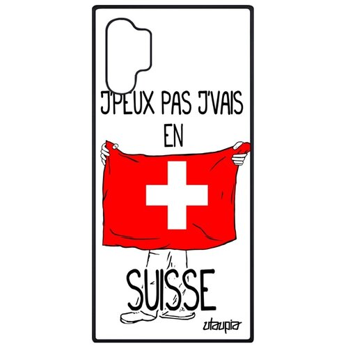 фото Чехол для телефонов galaxy note 10 plus, "еду в швейцарию" страна государственный utaupia