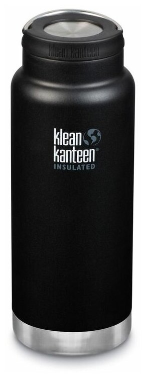 Термобутылка Klean Kanteen TKWide Loop Cap, 0.946 л, shale black