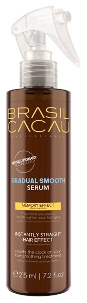 Brasil Cacau Professional сыворотка для разглаживания волос Gradual Smooth, 215 мл, спрей