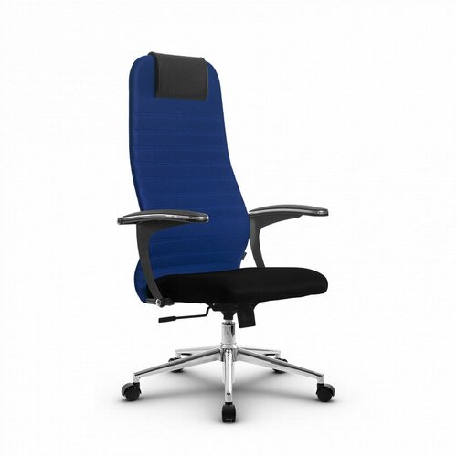 Компьютерное офисное кресло Metta SU-ВМ-10 СН 3 Синее/Черное