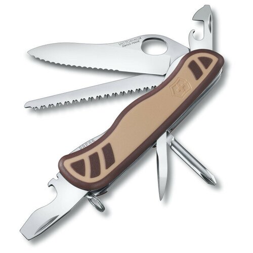 Нож многофункциональный VICTORINOX Trailmaster бежево-коричневый нож victorinox trailmaster 0 8463 111 mm