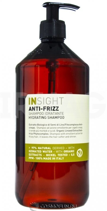 INSIGHT PROFESSIONAL Anti-Frizz Шампунь для непослушных волос, 900 мл