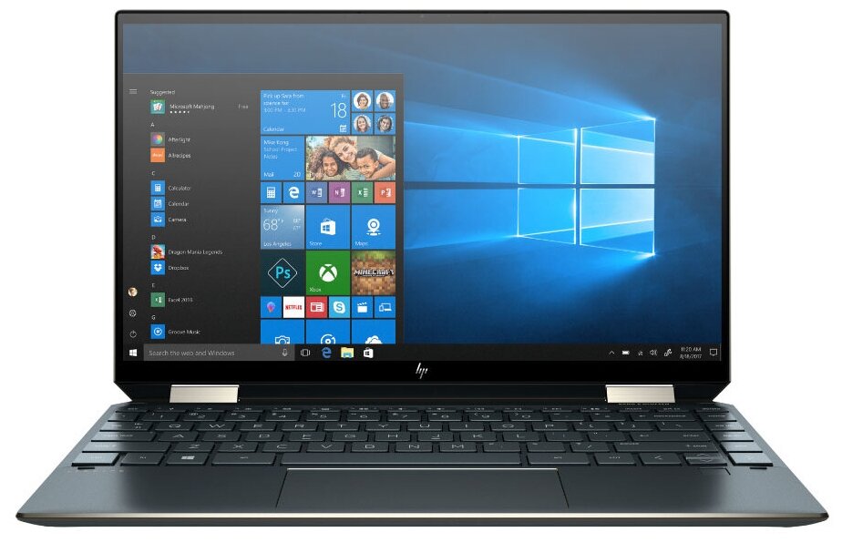 133 Ноутбук HP Spectre x360 13-aw2023ur 1920x1080 Intel Core i5 24 ГГц RAM 8 ГБ SSD 1024 ГБ Win10 Home