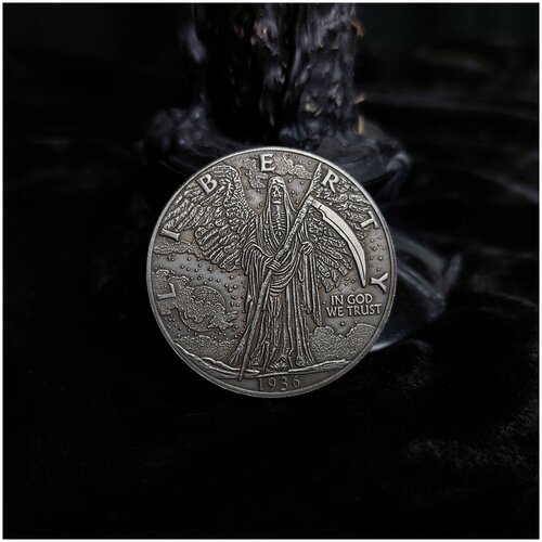 Монета Мрачный Жнец printio 3d кружка мрачный жнец