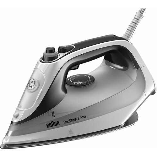 Утюг Braun SI7149WB 2900 Вт алюминиевая подошва 55 гмин 300 мл серый 1183400₽