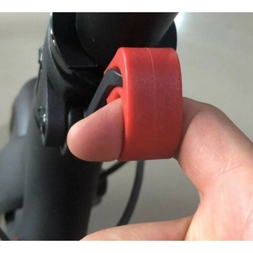 Насадка на язычок узла складывания Xiaomi Mijia M365/PRO Красный усиленный язычок складывания для xiaomi m365 pro чёрный