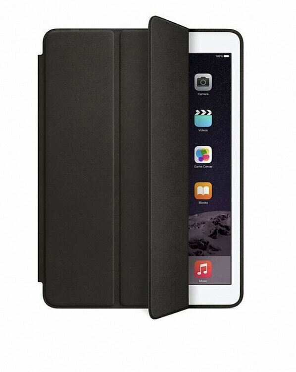 Чехол книжка для iPad Mini 5 (2019) Smart case, черный