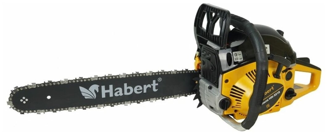 Бензопила Habert HN-5218 2400ВТ 3.2лс длина шины 45см