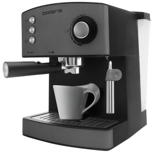 POLARIS Кофеварка Polaris PCM 1527E рожковая 850 Вт капучинатор белая 1401400₽